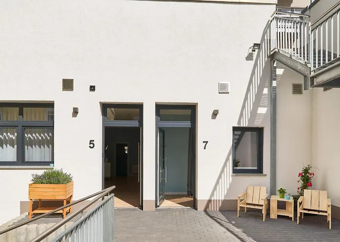 Design Mit Kostenfreiem Garagen Parkplatz Im Zentrum Apartment Bingen am Rhein